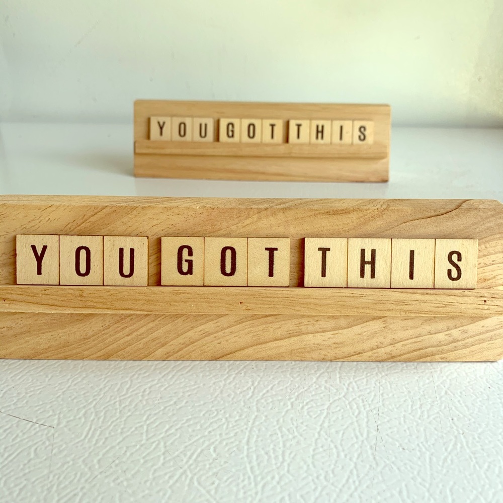 Office desk plaque nameplate